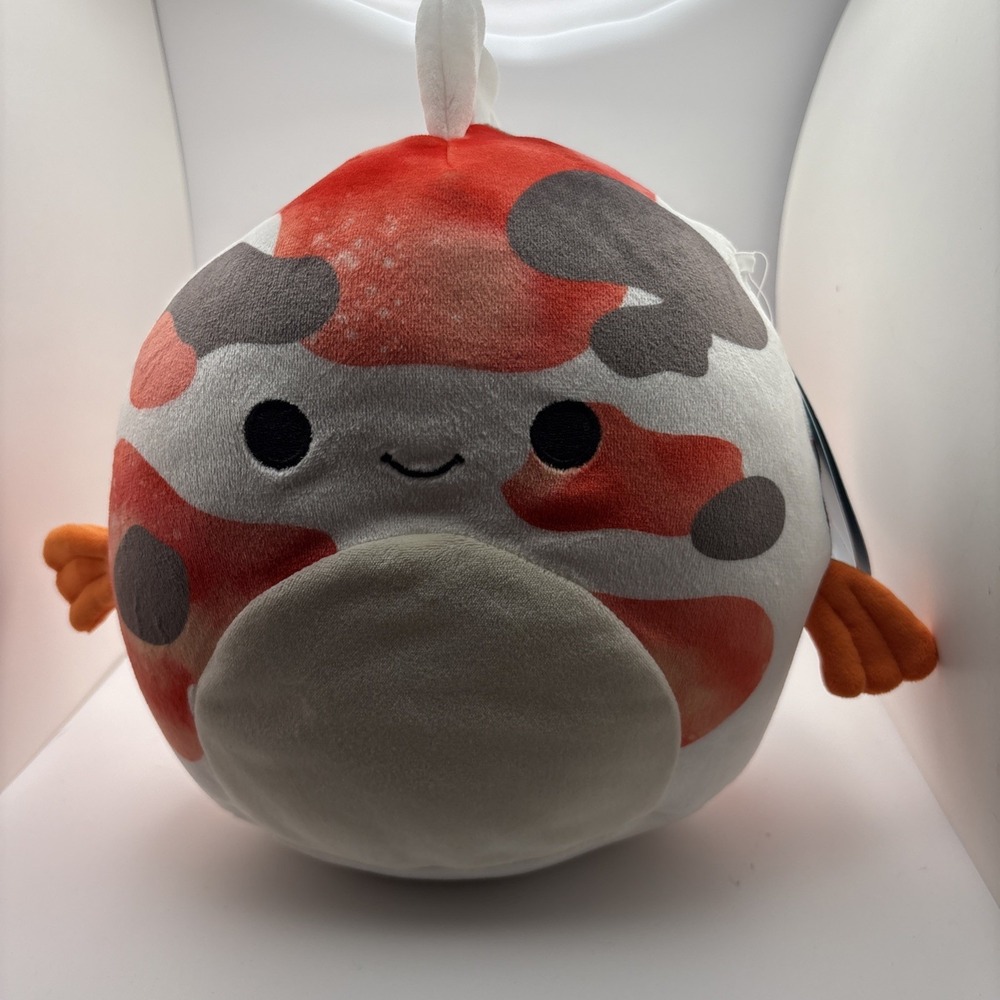 Squishmallow Sealife Squad Dandii The Koi Fish 7.5 Inch Soft Plush New With Tag!